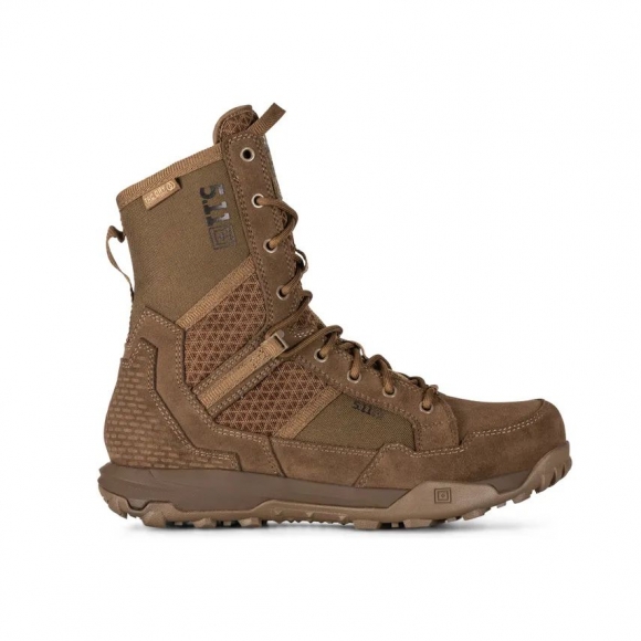 CANADA OUTLET MEN'S 5.11 A/T 8" WATERPROOF NON-ZIP BOOT-Dark Coyote CANADA OUTLET MEN'S 5.11 A/T 8" WATERPROOF NON-ZIP BOOT-Dark Coyote