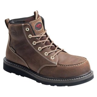 Canada Outlet Avenger Men's 6" Wedge Carbon Toe Waterproof Boots-Dark Brown