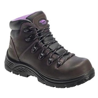 Canada Outlet Avenger Women's 7123 Composite Toe Waterproof Boots-Brown / Lilac
