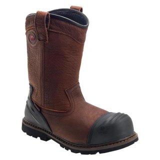 Canada Outlet Avenger Men's 7876 Wellington Composite Toe Waterproof Boots-Brown