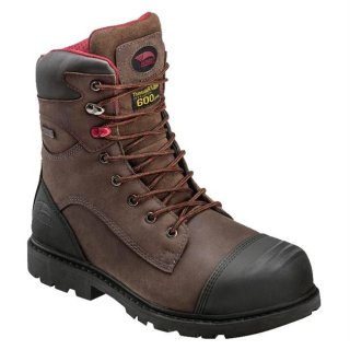 Canada Outlet Avenger Men's 7573 600G Composite Toe Waterproof Boots-Brown