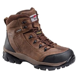 Canada Outlet Avenger Men's 7264 200G Composite Toe Waterproof Boots-Brown