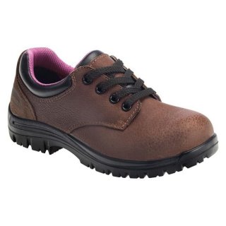 Canada Outlet Avenger Women's 7164 Oxford Composite Toe Waterproof-Brown