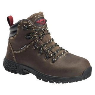 Canada Outlet Avenger Women's Flight Mid Alloy Toe Waterproof Boots-Brown