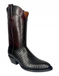 Quick Ship Black Jack Men's Black Cherry Lizard Boots - N/A Quick Ship Black Jack Men's Black Cherry Lizard Boots - N/A