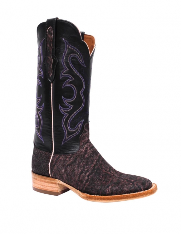 Quick Ship Black Jack Men's WoWild Safari Pink Elephant Boots - Black/Pink