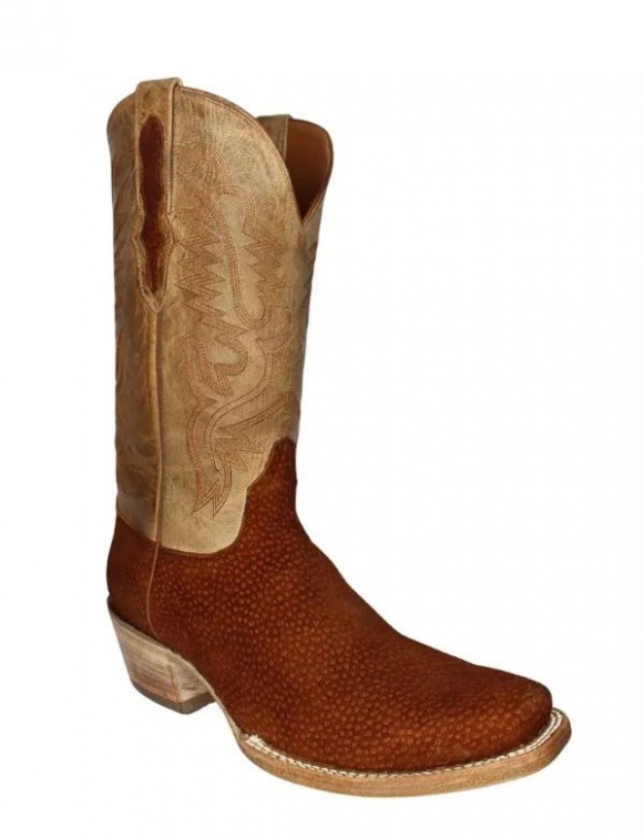 Quick Ship Black Jack Men's Cognac Capybara Boots - Brown