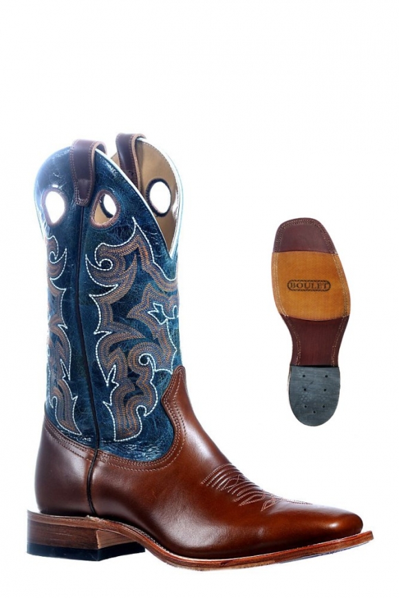 Boulet Men's Injected Leather Soles - Wide Square Toe |Canada Outlet