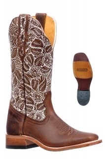 Boulet Women's Injected Leather Sole - Wide Square Toe |Canada Outlet
