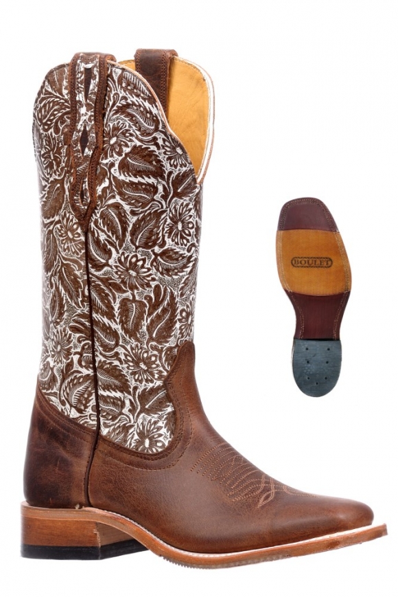 Boulet Women's Injected Leather Sole - Wide Square Toe |Canada Outlet