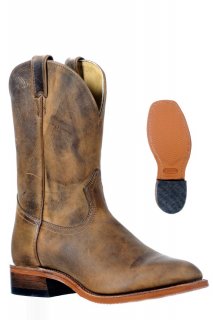 Boulet Men's Rider Sole Tan - Round Toe |Canada Outlet