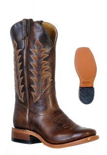 Boulet Women's Rider Sole Tan - Vintage Square Toe |Canada Outlet
