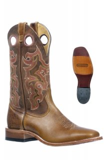 Boulet Men's Injected Leather Soles - Wide Square Toe |Canada Outlet