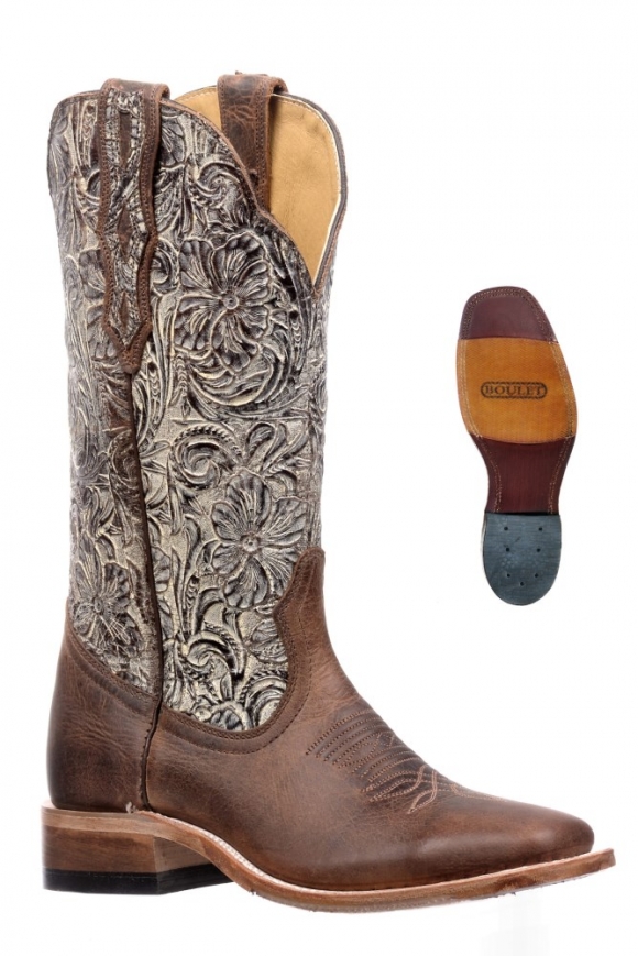 Boulet Women's Injected Leather Sole - Wide Square Toe |Canada Outlet