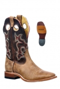 Boulet Men's Injected Leather Soles - Wide Square Toe |Canada Outlet