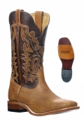 Boulet Men's Injected Leather Soles - Wide Square Toe |Canada Outlet