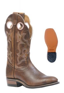 Boulet Women's Rider Sole Tan - Full Round Toe |Canada Outlet