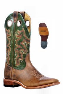 Boulet Men's Injected Leather Soles - Wide Square Toe |Canada Outlet