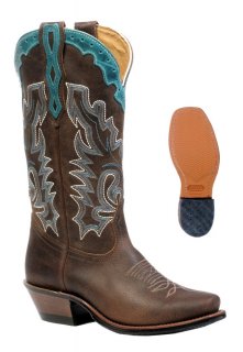 Boulet Women's Rider Sole Tan - Cutter Toe |Canada Outlet