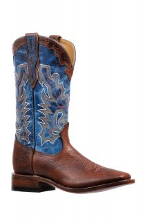 Boulet Men's Leather Sole - Wide Square Toe |Canada Outlet