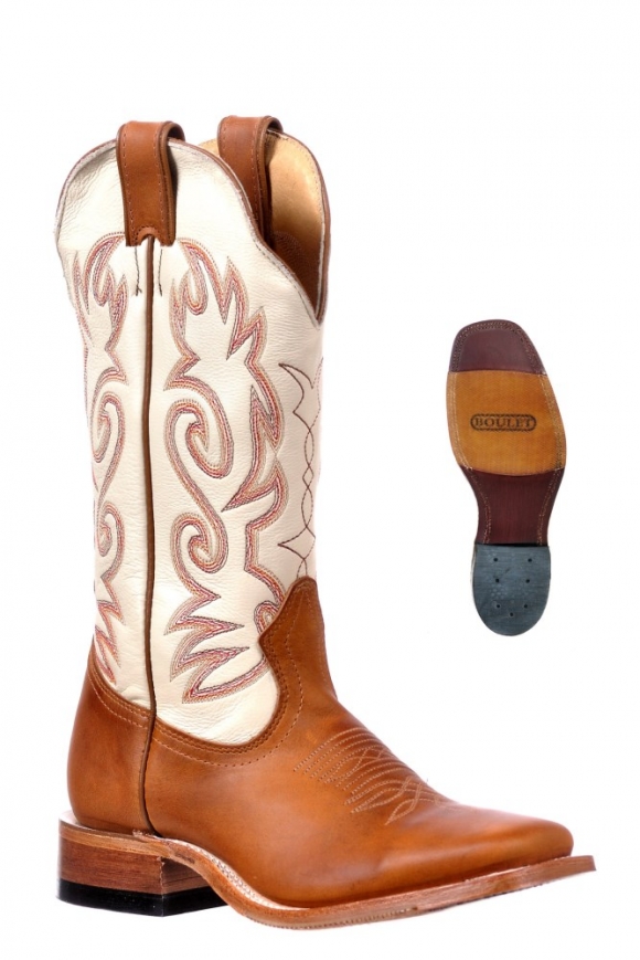 Boulet Women's Injected Leather Sole - Wide Square Toe |Canada Outlet