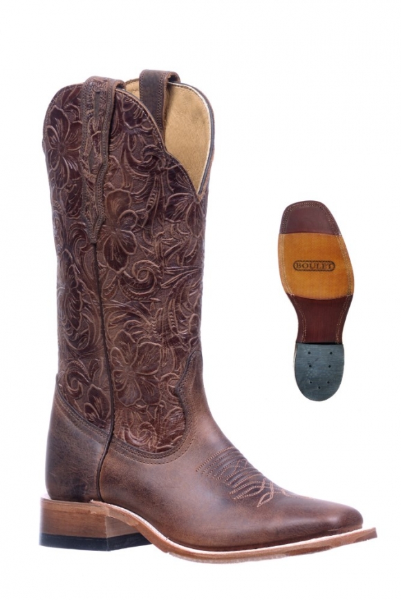 Boulet Women's Injected Leather Sole - Wide Square Toe |Canada Outlet