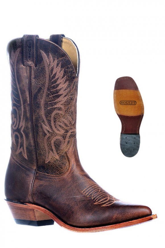 Boulet Men's Cowboy Toe - Injected Leather Sole |Canada Outlet