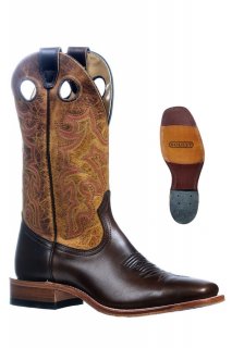Boulet Men's Injected Leather Soles - Wide Square Toe |Canada Outlet