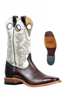 Boulet Men's Injected Leather Soles - Wide Square Toe |Canada Outlet