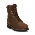 CHIPPEWA WATERPROOF WORK BOOTS - STEEL TOE-BROWNSelect Color: Brown