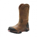 CHIPPEWA CROSS TERRAIN WATERPROOF WESTERN WORK BOOTS - NANO COMPOSITE TOE-BROWN