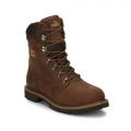 CHIPPEWA HEAVY DUTY INSULATED WORK BOOTS-BARK