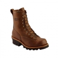 CHIPPEWA STEEL TOE INSULATED LOGGER WORK BOOTS-BAY APACHE