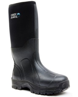 New Arrivals Cody James Men's Glacier Guard Insulated Rubber Boots - Soft Toe | Black