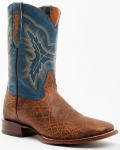New Arrivals Cody James Men's Elephant Print Western Boots - Broad Square Toe | Brown