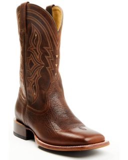 New Arrivals Cody James Men's Ashland Western Boots - Broad Square Toe | Brown