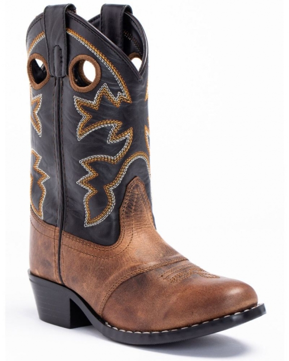 New Arrivals Cody James Boys' Western Boots - Round Toe | Brown