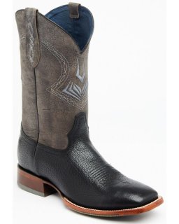 New Arrivals Cody James Men's Blue Collection Western Performance Boots - Broad Square Toe | Black