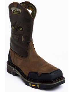 New Arrivals Cody James Men's Decimator Western Work Boots - Nano Composite Toe | Brown