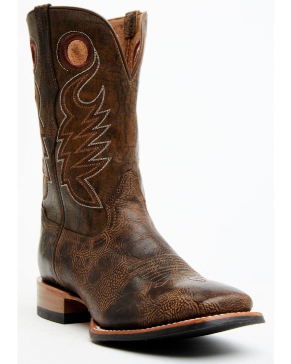 New Arrivals Cody James Men's Union Performance Western Boots - Broad Square Toe | Brown