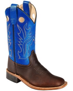 New Arrivals Cody James Little Boys' Thunder Western Boots - Broad Square Toe | Oiled Rust