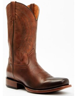 New Arrivals Cody James Men's Handcrafted Western Boots - Square Toe | Brown