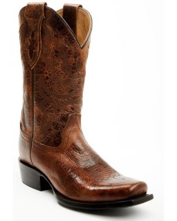 New Arrivals Cody James Men's Sheldon Western Boots - Square Toe | Brown