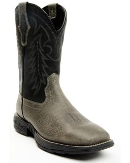 New Arrivals Cody James Men's Summit Lite Performance Boots - Broad Square Toe | Grey
