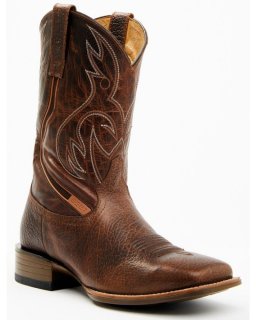 New Arrivals Cody James Men's Hoverfly ASE7 Western Performance Boots - Broad Square Toe | Brown