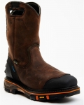 New Arrivals Cody James Men's Waterproof Met Guard Western Work Boots - Composite Toe | Brown