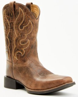 New Arrivals Cody James Men's Ace Ridge Performance Western Boots - Square Toe | Tan