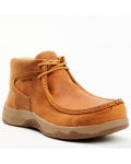 New Arrivals Cody James Men's Casual Wallabee Big Brother Lace-Up Work Boots - Composite Toe | Tan
