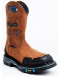 New Arrivals Cody James Men's 11" Decimator Waterproof Western Work Boots - Nano Composite Toe | Brown