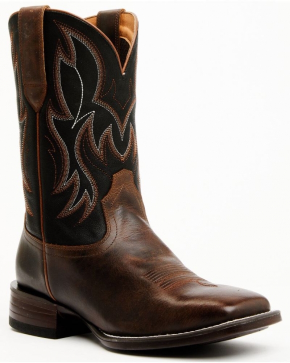 New Arrivals Cody James Men's Hoverfly Performance Western Boots - Broad Square Toe | Brown
